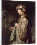 Flora by Rembrandt van Rijn