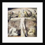 Christ Nailed to the Cross: The Third Hour by William Blake