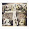 Christ Nailed to the Cross: The Third Hour by William Blake