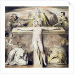 Christ Nailed to the Cross: The Third Hour by William Blake