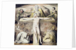 Christ Nailed to the Cross: The Third Hour by William Blake