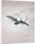 Owl Flying against a Moonlit Sky by Caspar David Friedrich