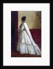 Woman in a White Dress by Eastman Johnson