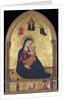 Madonna and Child with the Holy Trinity and the Annunciation by Lorenzo di Bicci