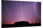 Ayers Rock and Star Trails, Ulru - Kata Tjuta National Park, Australia by Anonymous