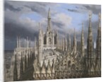 Roof of Milan Cathedral by Luigi Ossip Premazzi