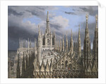 Roof of Milan Cathedral by Luigi Ossip Premazzi