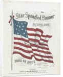 Cover of a musical score of the Star-Spangled Banner by Anonymous
