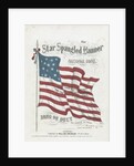 Cover of a musical score of the Star-Spangled Banner by Anonymous