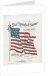 Cover of a musical score of the Star-Spangled Banner by Anonymous