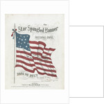 Cover of a musical score of the Star-Spangled Banner by Anonymous