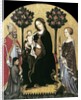 Virgin and Child Enthroned with Two Saints and a Donor by Gentile da Fabriano