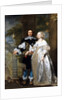Portrait of a Married Couple in the Park by Gonzalez Coques
