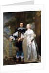 Portrait of a Married Couple in the Park by Gonzalez Coques