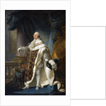 Louis XVI, King of France and Navarre, Wearing His Grand Royal Costume in 1779 by Antoine-Francois Callet