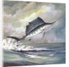 Leaping sailfish by Anonymous