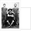 Three men are ready to swim, ca. 1885. by Anonymous