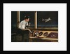 Air traffic controller at work by Anonymous