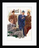Four businessmen in an office by Anonymous