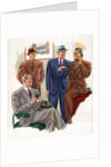 Four businessmen in an office by Anonymous