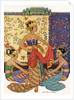 Three Javanese dancers by Anonymous
