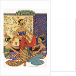 Three Javanese dancers by Anonymous