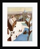 European town at Christmas by Anonymous