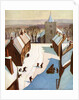 European town at Christmas by Anonymous