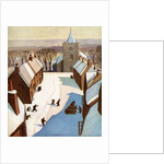 European town at Christmas by Anonymous
