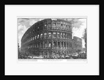 View of the Coliseum by Giovanni Battista Piranesi