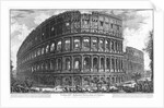 View of the Coliseum by Giovanni Battista Piranesi