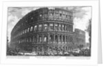 View of the Coliseum by Giovanni Battista Piranesi