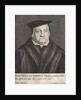 Engraving of Martin Luther by Wenceslas Hollar