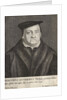 Engraving of Martin Luther by Wenceslas Hollar