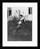 Toddler on a period tricycle, ca. 1895. by Anonymous