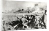 German anti-tank gun (probably 50mm or 75mm) in Russia by Anonymous