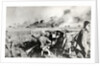 German anti-tank gun (probably 50mm or 75mm) in Russia by Anonymous