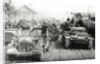 German military convoy in occupied Russia by Anonymous