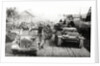 German military convoy in occupied Russia by Anonymous