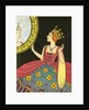 Snow White's stepmother looking into magic mirror by Anonymous