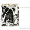 Snow White fleeing from the Evil Queen by Anonymous