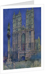 Westminster Cathedral at Night by Anonymous