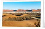 Aerial view, Namib Desert, Namibia. by Anonymous