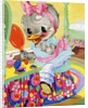 Goosey Goosey Gander illustration by Anonymous