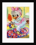 Goosey Goosey Gander illustration by Anonymous