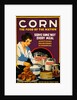 Corn, the Food of the Nation poster by Anonymous