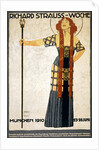 Richard Strauss-Woche poster by Ludwig Hohlwein