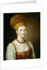 Portrait of a Woman in Traditional Russian Costume by Ivan Petrovich Argunov