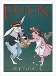 Cover of Puck magazine Easter issue by Anonymous