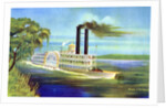 The Mississippi steamboat Magnolia by Anonymous